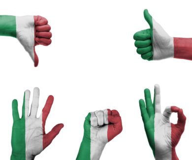włoskie gesty